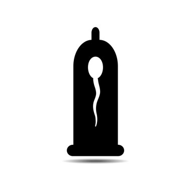 Prezervatif simge vektör