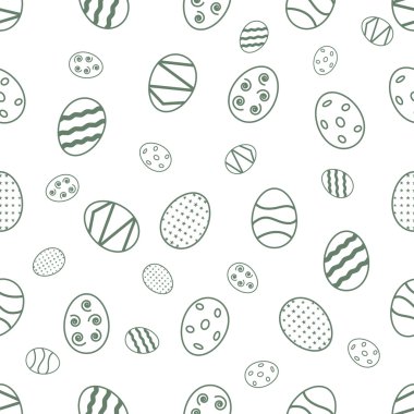 Paskalya yumurtası ile Seamless Modeli