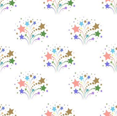 güzel havai fişek ile Seamless Modeli