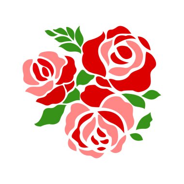 beyaz arkaplanda çiçek