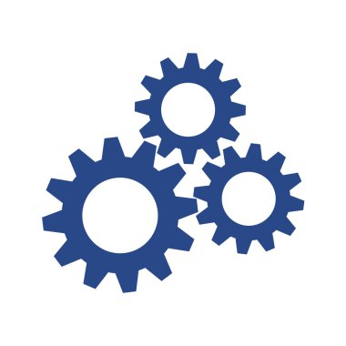 dişli simgesini vektör