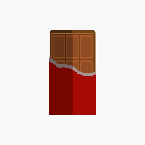Vektor av chokladkaka — Stock vektor