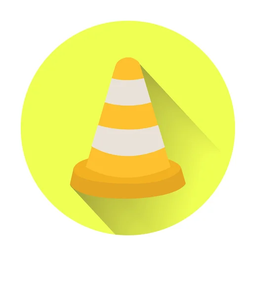 Vector of traffic cone — Stock Vector
