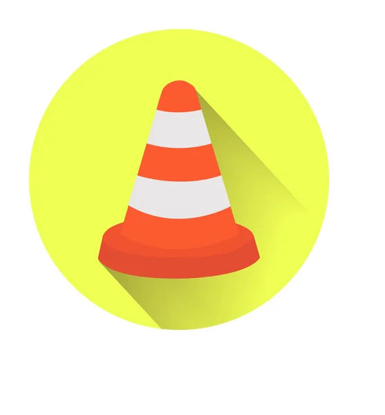 Vector of traffic cone — Stock Vector