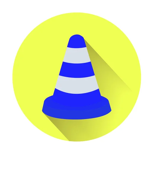 Vector of traffic cone — Stock Vector