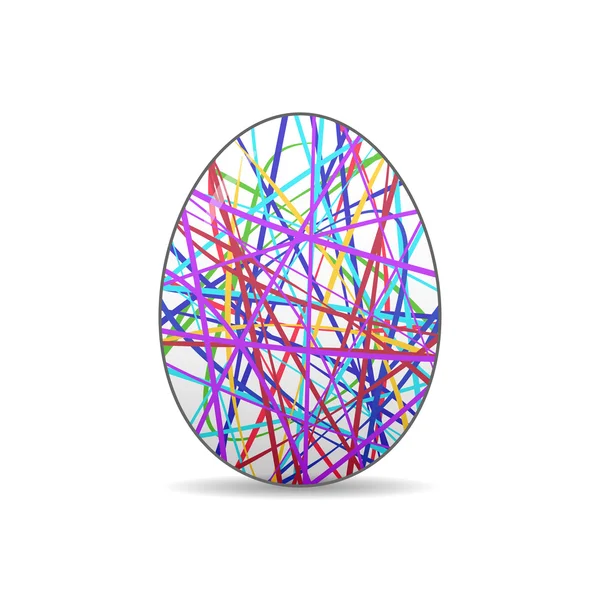 Vector de huevo de Pascua — Vector de stock