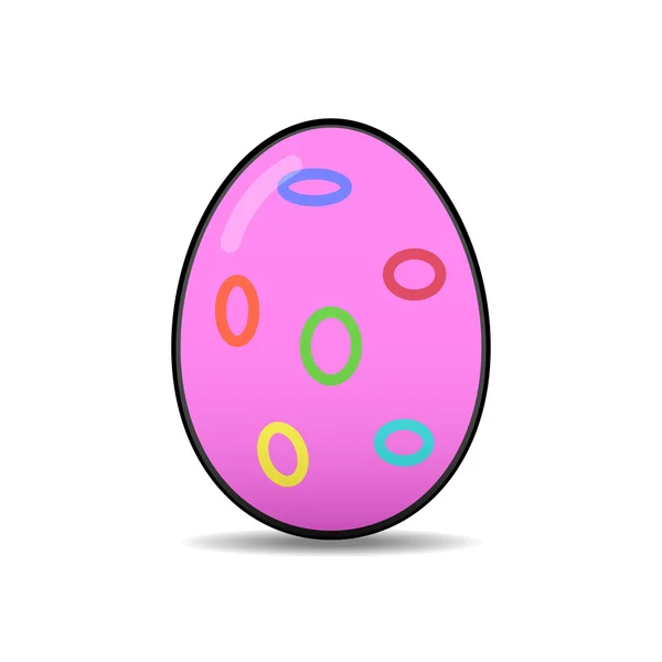 Vector de huevo de Pascua — Vector de stock