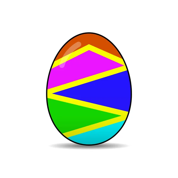 Vector de huevo de Pascua — Vector de stock