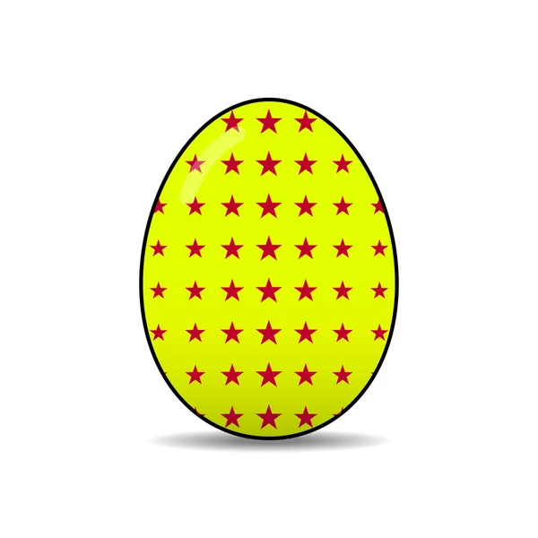 Vector de huevo de Pascua — Archivo Imágenes Vectoriales