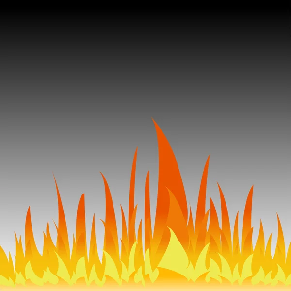 Vector of fire icon — Stock Vector