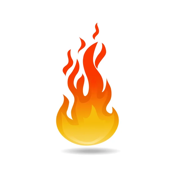 Вектор вогняної ікони — стоковий вектор