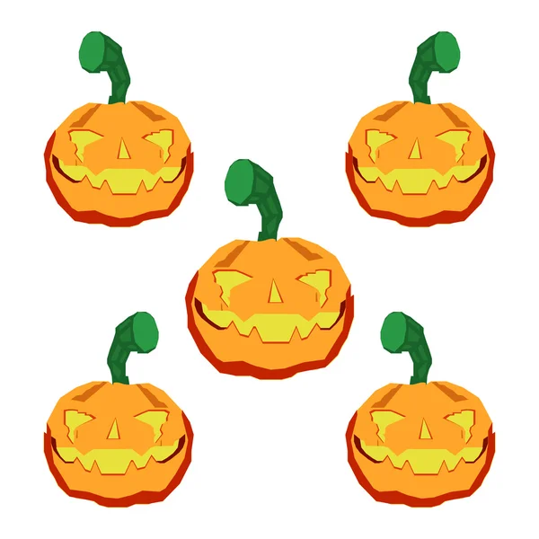 Vector de calabaza de Halloween — Vector de stock