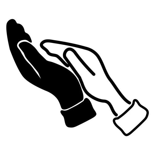 Wektor ikona dłoni — Wektor stockowy