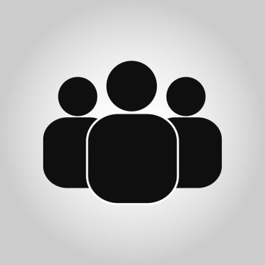 insan profil resmi, vektör
