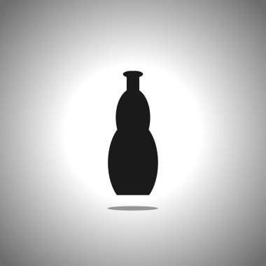 şişe simge vektör