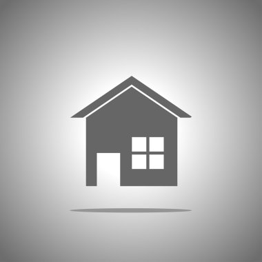 vektör ev simgesinin