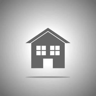 vektör ev simgesinin