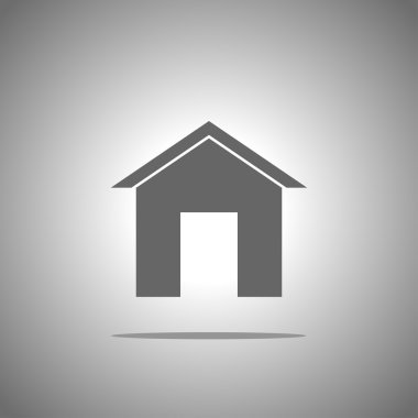 vektör ev simgesinin