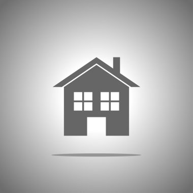 vektör ev simgesinin