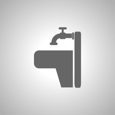 vektör musluk ve lavabo