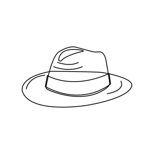 Vector del icono del sombrero — Archivo Imágenes Vectoriales