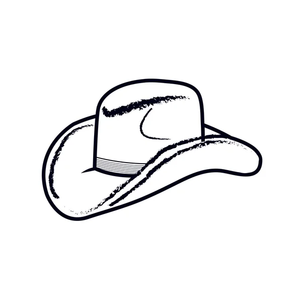 Vetor de ícone chapéu — Vetor de Stock