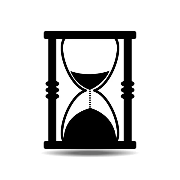 Vector de icono reloj de arena — Vector de stock