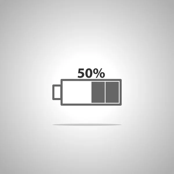 Vector of battery icon — Stock Vector