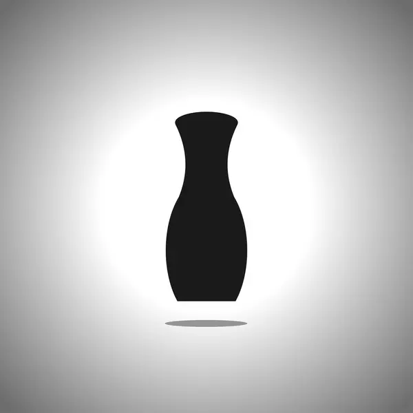 Vector de icono de la botella — Vector de stock