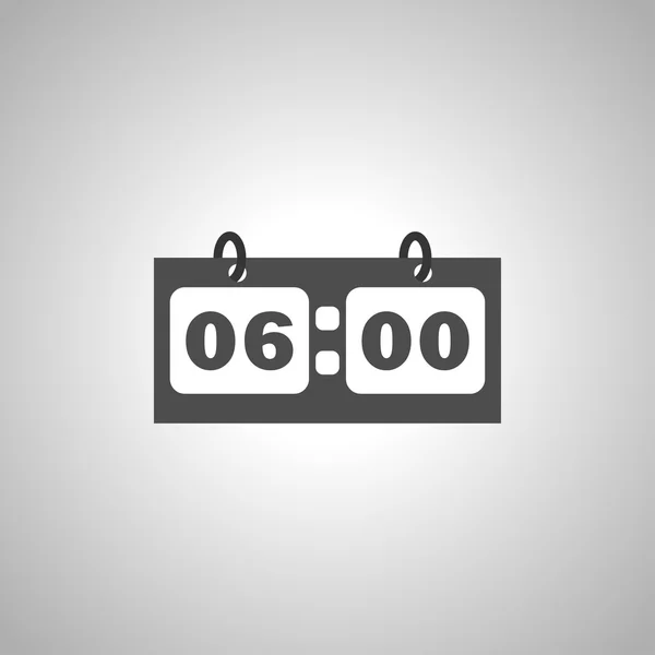 Vector del icono del reloj — Vector de stock