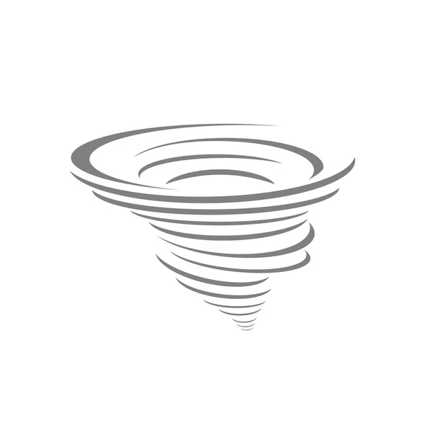 Vecteur de l'icône cyclone — Image vectorielle