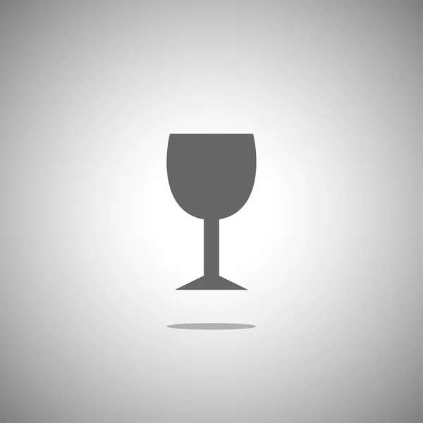 Вектор питної скляної ікони — стоковий вектор