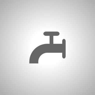 musluk simge vektör