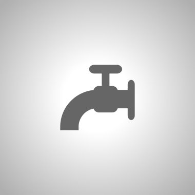 musluk simge vektör