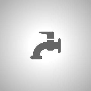 musluk simge vektör