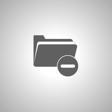 vektör Klasör simgesinin