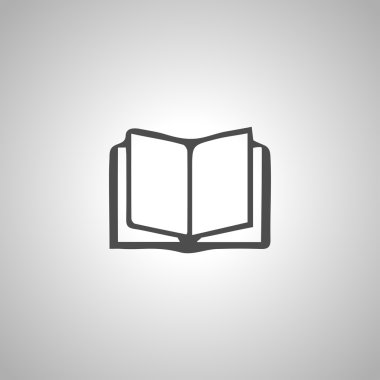 kitap simgesini vektör