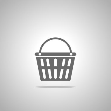 alışveriş sepeti simge vektör