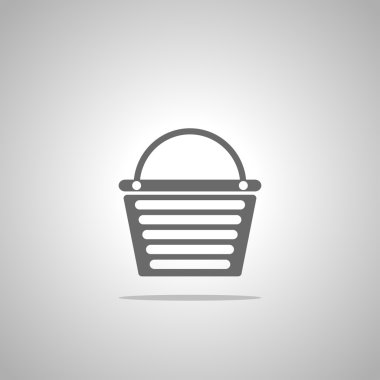 alışveriş sepeti simge vektör