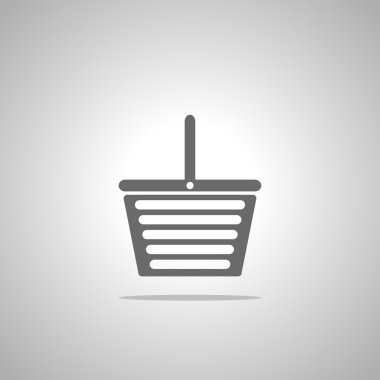 alışveriş sepeti simge vektör