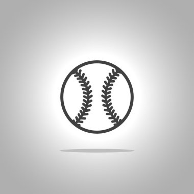 Beyzbol simge vektör