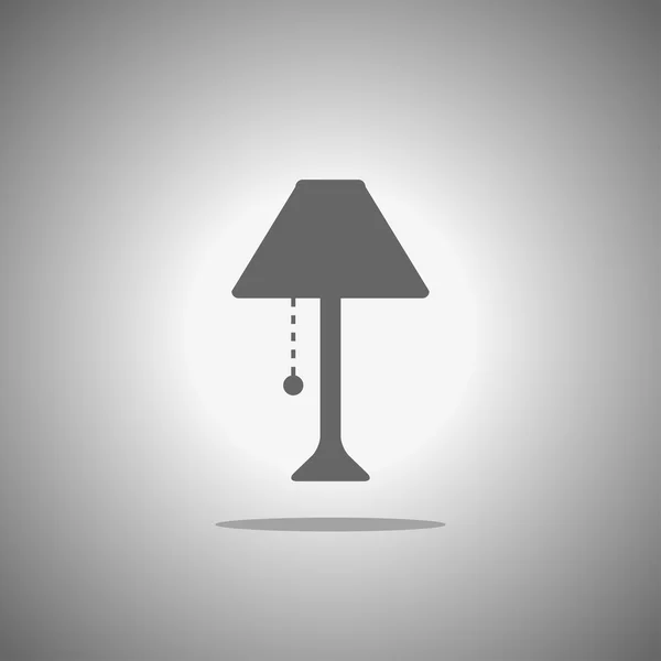ランプ アイコンのベクトル — ストックベクタ