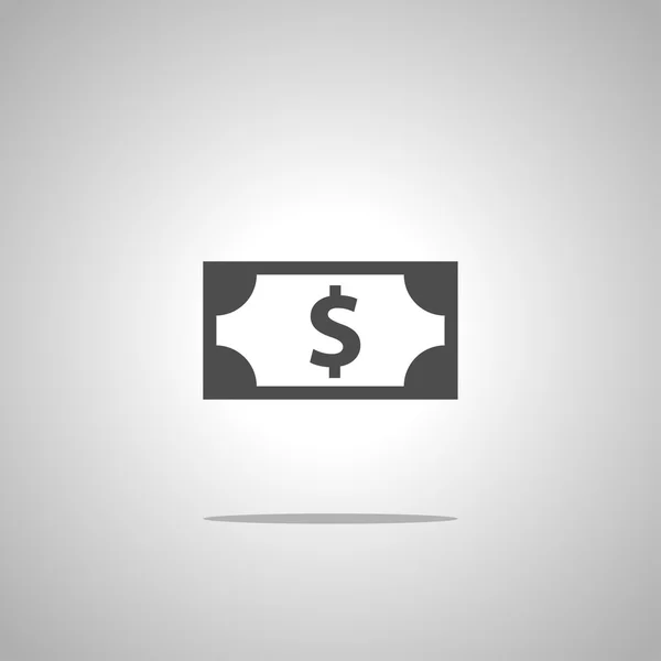 Vector van geld pictogram — Stockvector