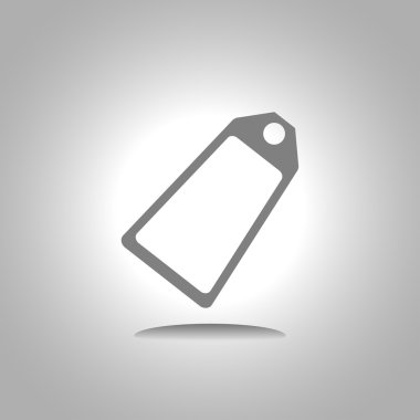 bir ses etiketi simgesi vektör