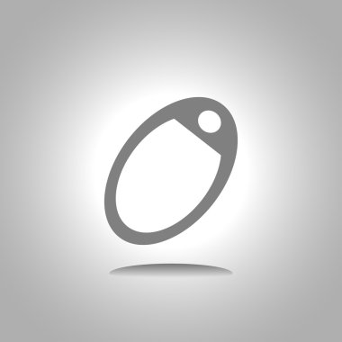 bir ses etiketi simgesi vektör