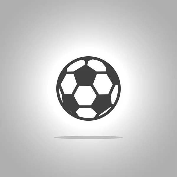 Вектор иконы футбола — стоковый вектор