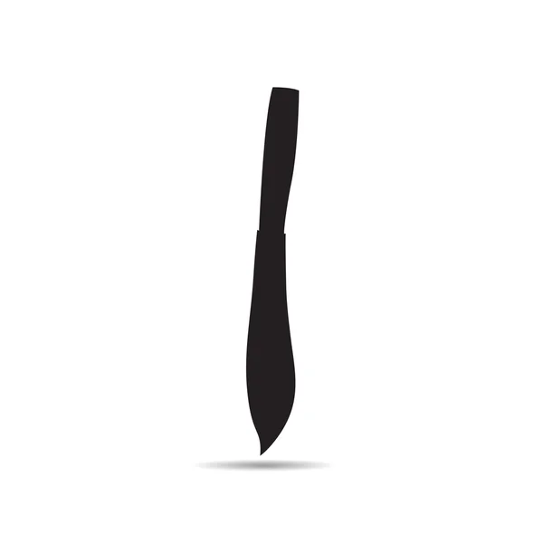 白い背景の上のナイフのベクトル — ストックベクタ