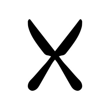 vektör bıçak beyaz arka plan üzerinde