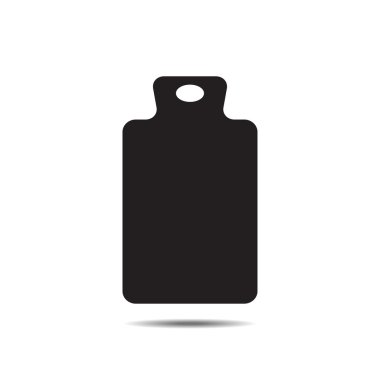 vektör ahşap yemek kurulu