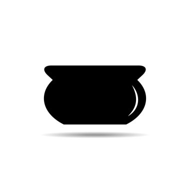 vektör kase simgesinin